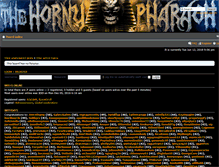 Tablet Screenshot of forum.hornypharaoh.com